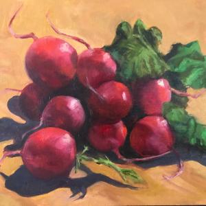 RADISHES by Betta Inman
