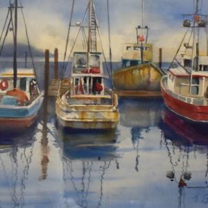 Evening in the Harbor