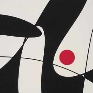 composition with red, by Cary Griffiths