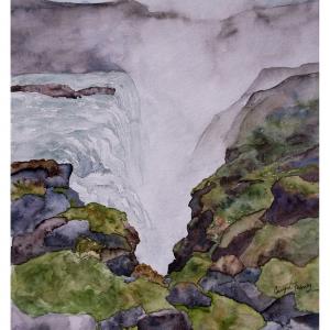 Gullfoss Crossing, Iceland