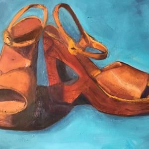 MY 70's BEST 11"X14" oil painting, $275