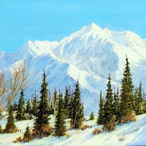 LONE PEAK OF THE WASATCH by Jim Woodward