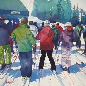 SUGARLOAF AT ALTA by Barbara Kidd