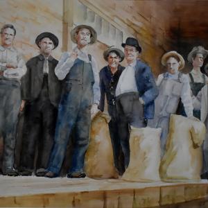 MEETING AT THE FEED STORE