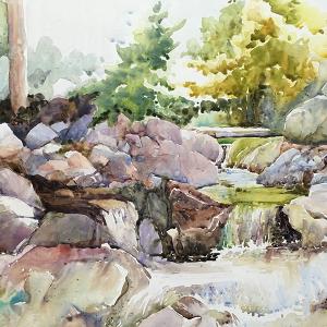 SUNLIGHT AFTER RAIN  by Mary Pusey