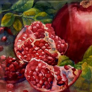 POMEGRANATES by Terrece Beesley - SOLD