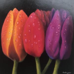 TULIPS oil painting