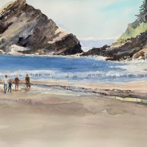 I DON'T WANT TO GET OUT OF THE WATER by Mary Pusey